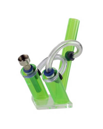 Double Barrel Acrylic Pipe