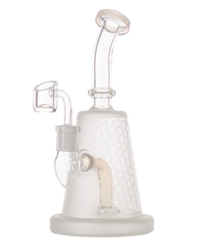 Amsterdam Glass Worx - Etched Cone Rig image 1