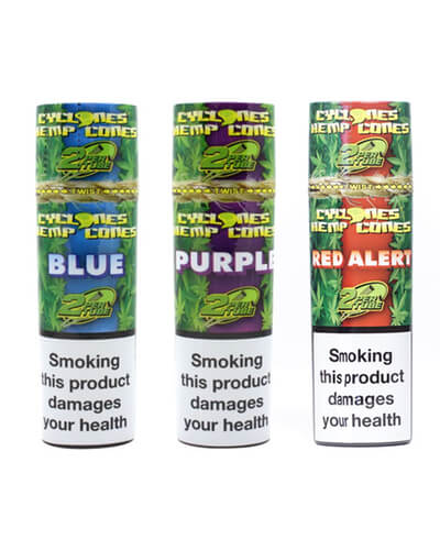 Cyclone Hemp Pre Roll Cones - 3 Flavours