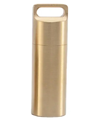 Heavy Duty Brass Stash Capsule image 1