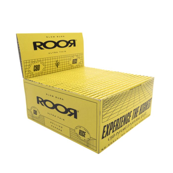 ROOR CBD Gum Rice Rolling Papers image 1