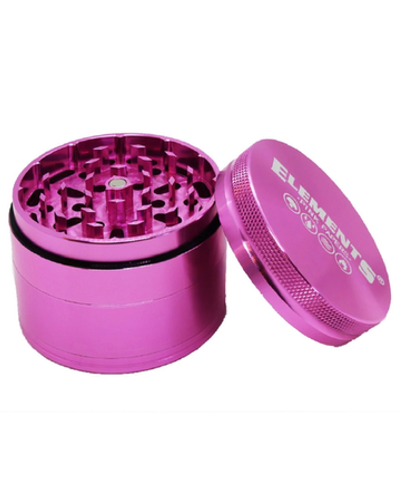 Elements Pink 4 Piece Aluminium Grinder image 2