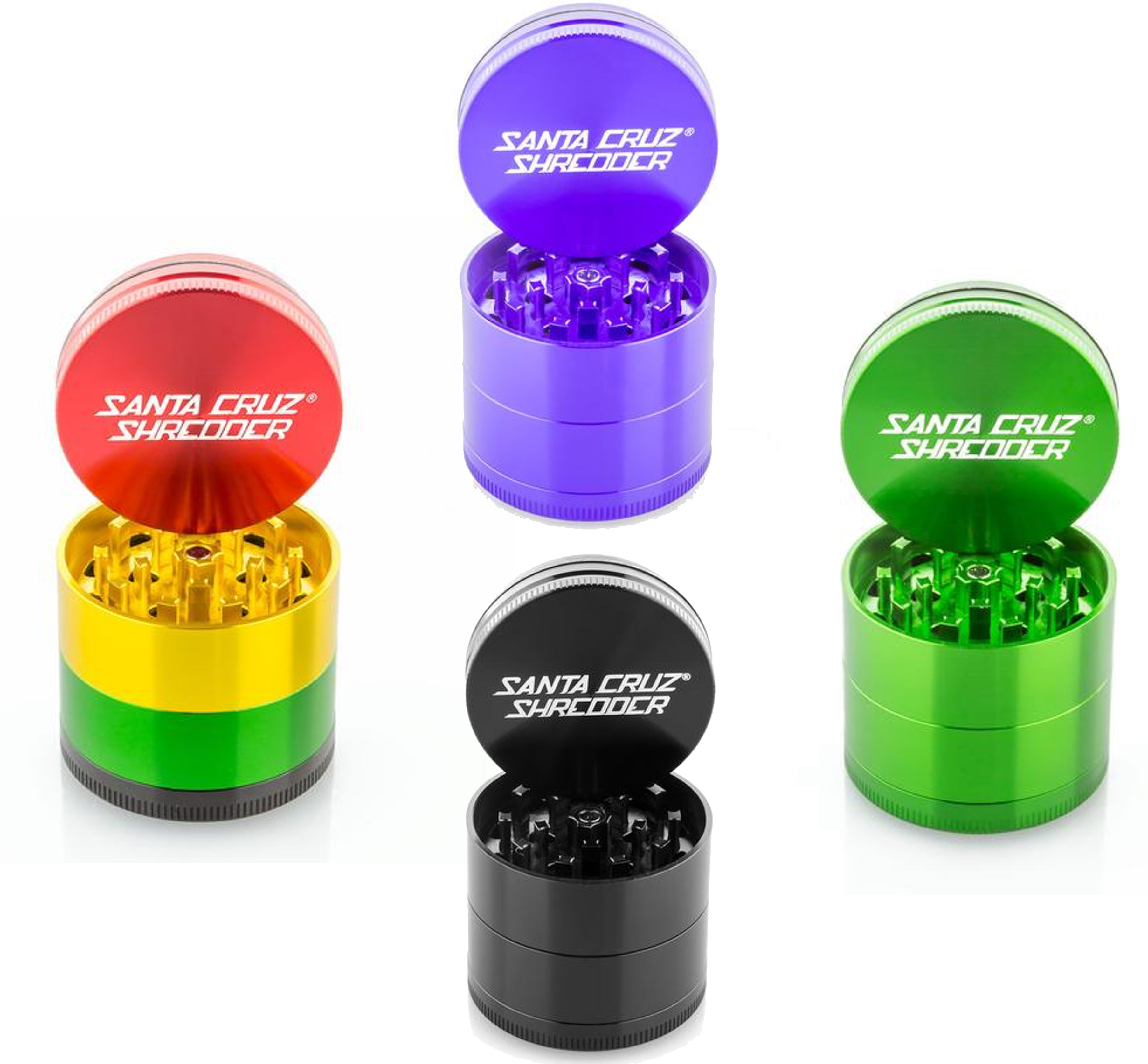 Santa Cruz 4 Piece Grinder Medium image 1