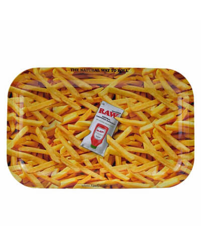 RAW French Fries Rolling Tray - Small