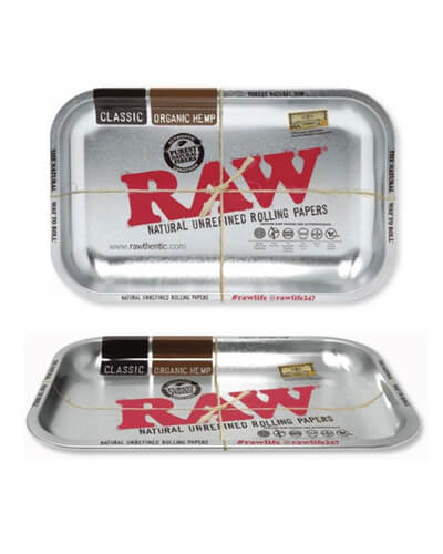 RAW Metallic Rolling Tray - Small