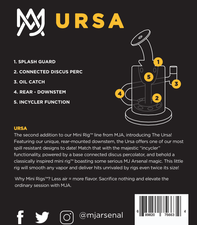 MJ Arsenal URSA Mini Dab Rig image 3