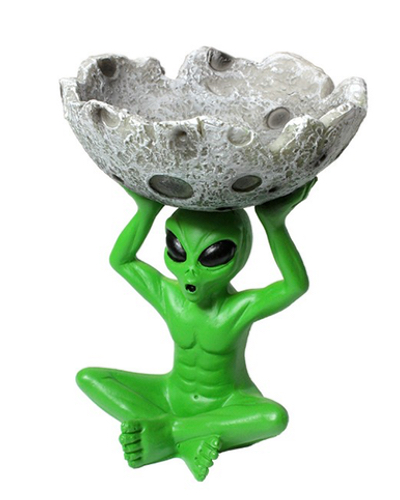 Alien & Moon Ashtray image 1