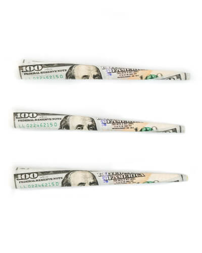 EMPIRE 100 DOLLAR BILL PRE ROLL CONE image 2