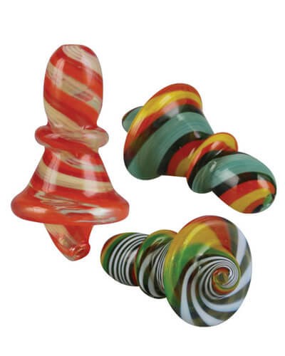 Candy Stripe Carb Cap