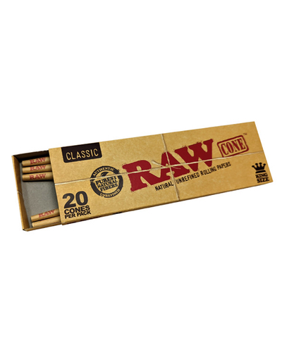 RAW Kingsize Pre Roll Cones 20pk