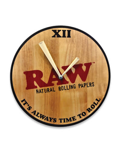 RAW Wooden Wall Clock