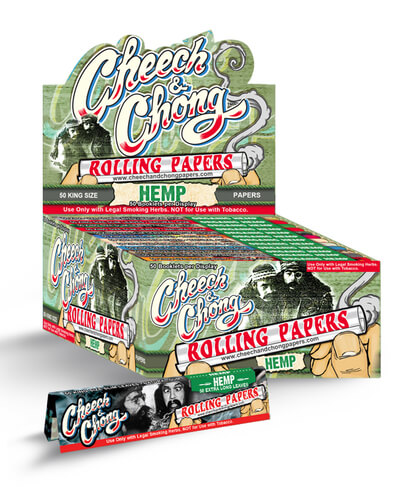 Cheech And Chong Kingsize Slim Papers - Hemp image 1