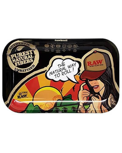 RAW Brazil Rolling Tray - Small image 1