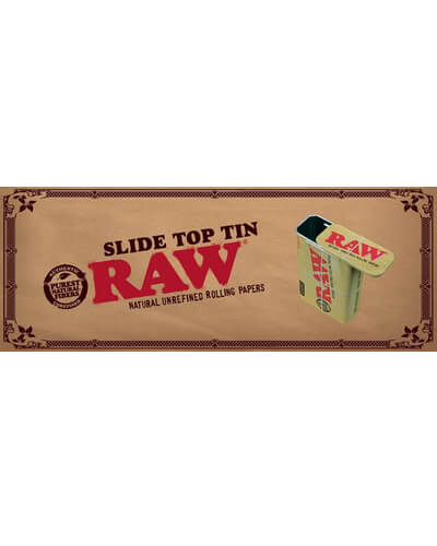 RAW Slide Top Tin Kingsize