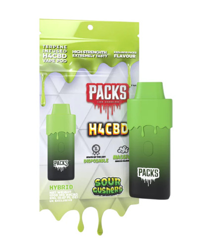 Packs By Packwoods H4CBD Disposable Vape 2ml/1000mg image 4