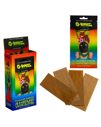 G Rollz 4 Pack Organic Hemp Wraps image 1