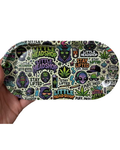 Little Headshop Metal Rolling Tray