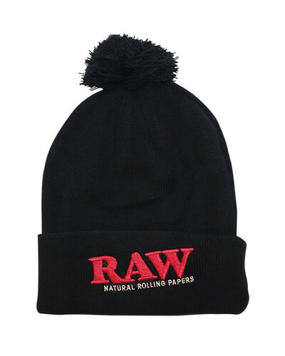 RAW Pom Pom Beanie image 2