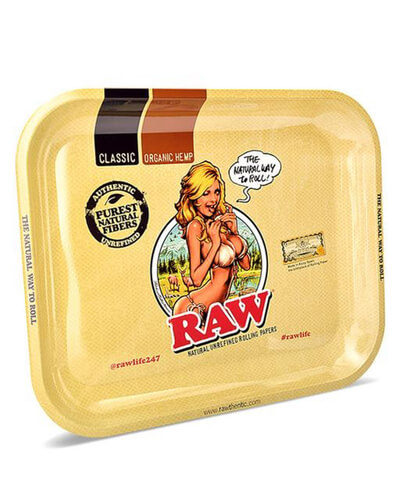 RAW Girl Rolling Tray - Large