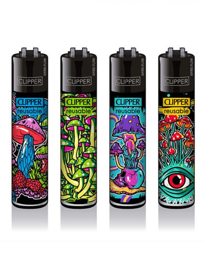 Shroom #8 Clipper Lighter