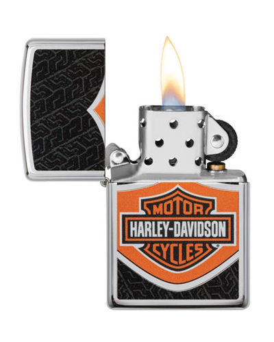 Zippo Lighter Harley Davidson High Polish image 3